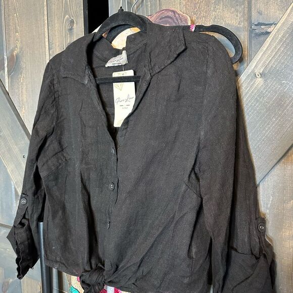 Italian Linen Top - Picture 4 of 13